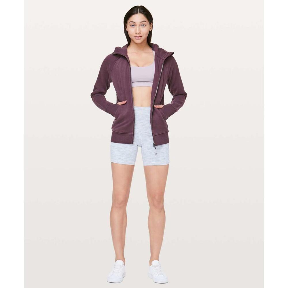 Lululemon Scuba Hoodie *Light Cotton Fleece Arctic Plum Size 10 - Picture 8 of 8